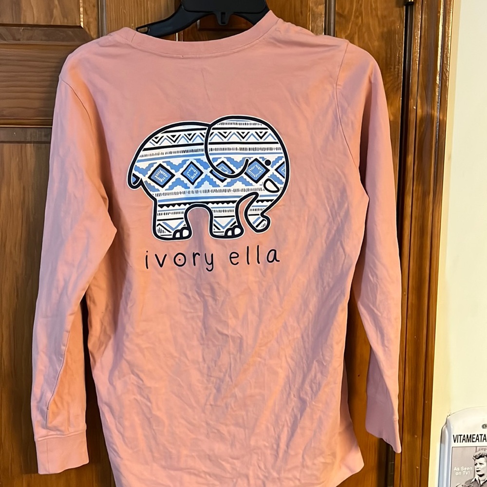 Ivory Ella Womens Long Sleeve Shirt S